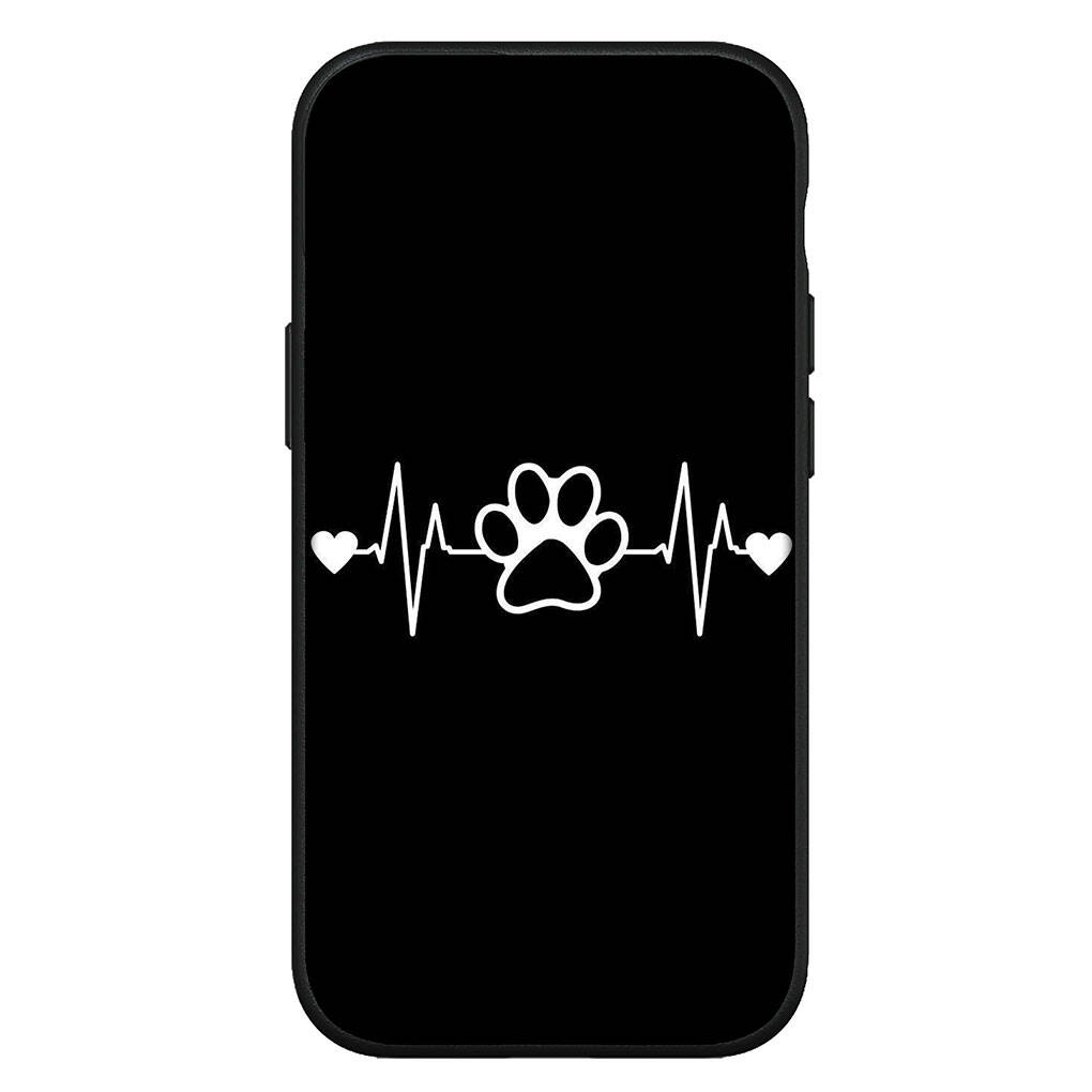 Чехол для iPhone 17 16 15 Xiaomi Poco Redmi Note 14 13 12 11 Pro Max 9 16e Samsung Galaxy S25 S24 S23 OPPO Huawei Мультяшный Собачья Лапа Кошка Чехол для Телефона