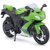Maisto 1/12 Scale Kawasaki Ninja ZX-10R Green / Diecast Model Car, Motorcycle, Finished Model 10011