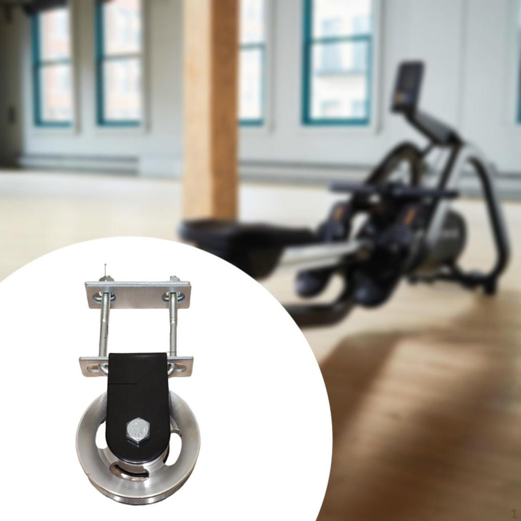 Cable Pulley Wheel Fitness Tool Lightweight with Double Nut Roller Sheave LAT Pull Down Machine for