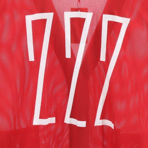 Неиспользованный VAST222 19ss сделано в Японии кардиган из сетки с длинным рукавом 2 красный x серый Мужской Б/У
