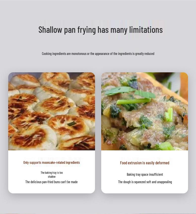 Двусторонняя электрическая блинница Rongshengda с увеличенной плитой с титановым покрытием