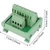 52 *49*46mm Breakout Board 2 In 8 Out Terminal Blocks Module  Control Panel Systems