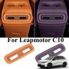 Для Leapmotor C10 2024 2025 Задняя вентиляционная решетка Выходное отверстие Крышка ABS Подлокотник задний Автомобиль Вентиляционное отверстие Кондиционер Отделка Аксессуары для интерьера Авто