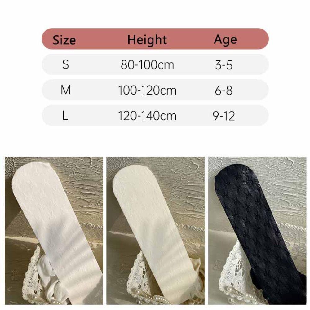 Летние кружевные чулки сетка тонкие леггинсы новые детские колготки для малышей