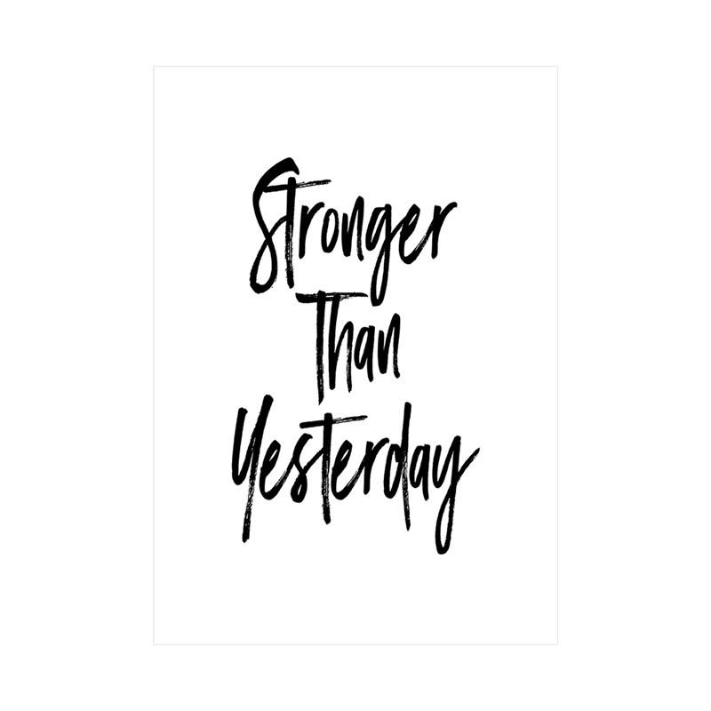 Minimalist Inspirational Wall Art Print Framed Motivational Quote Poster Set for Living Room Office Bedroom Home Wall Decor