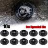 10X Wheel Arch Liner Splashguard Clip Nut For Kia Hyundai Blue On Grandeur H1 H100 H350 Ioniq Maxcruz I10 I20 I30 I40 Ix35 Ix55