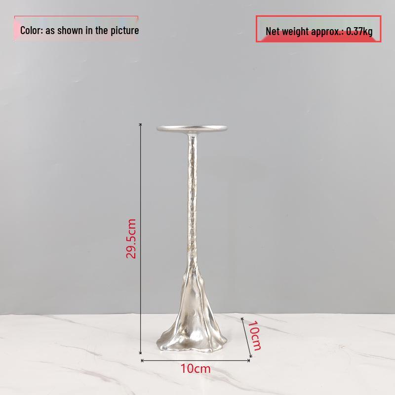 European Luxury Resin Hill Candlestick: Elegant Desk Ornament for Home, Restaurant, or Hotel Décor