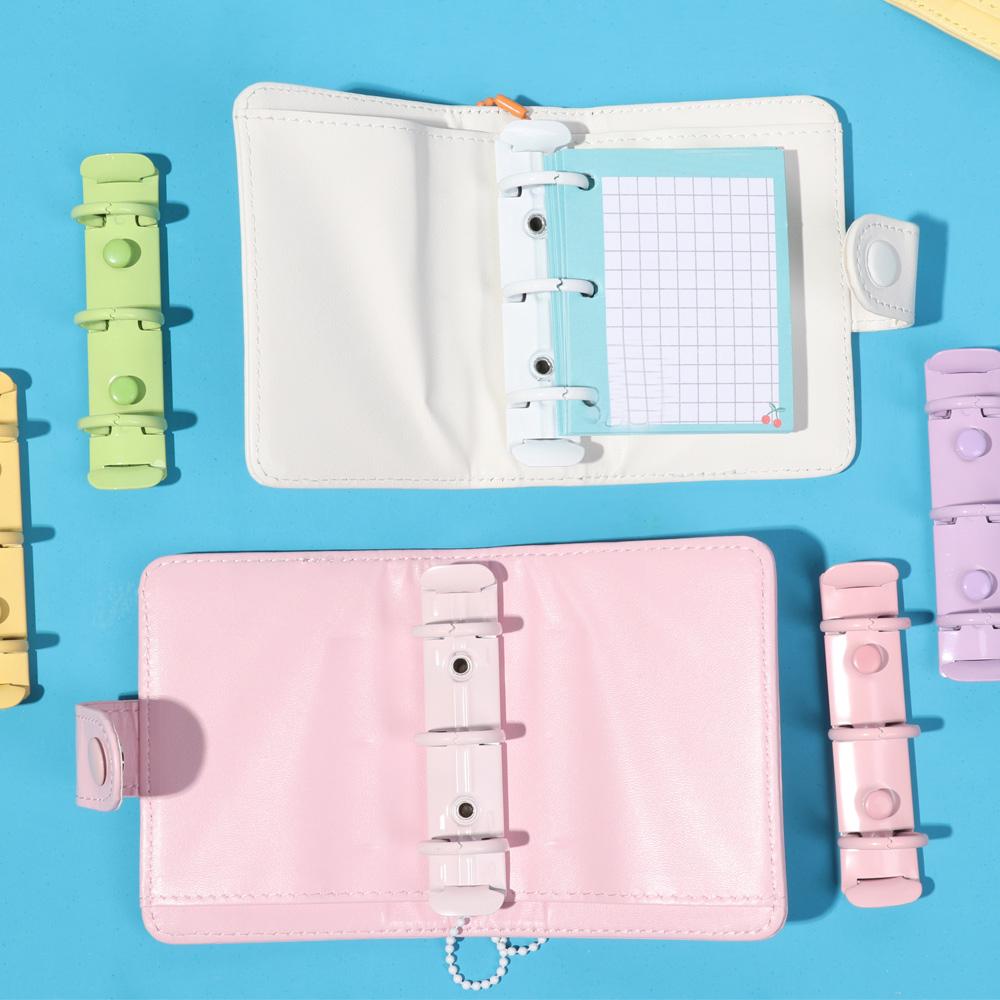 Многоразовый аксессуар 3 кольца зажим для блокнота кольца для переплета папка для листов