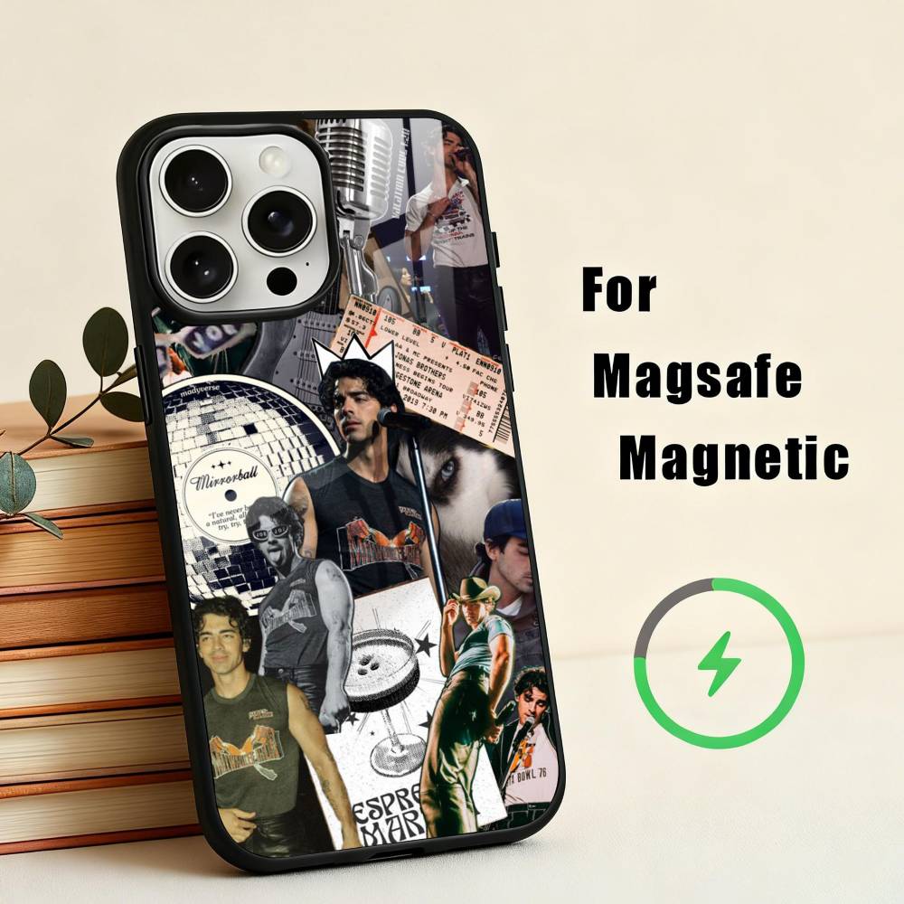 Singer J-Joe J-Jonas Phone Case For iPhone 17,16,15,14,13,12,Plus,Pro,Max for Magsafe Magnetic Wireless Charging