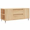VidaXL Coffee Table Sonoma Oak 102x44.5x50 Cm Engineered Wood 830991
