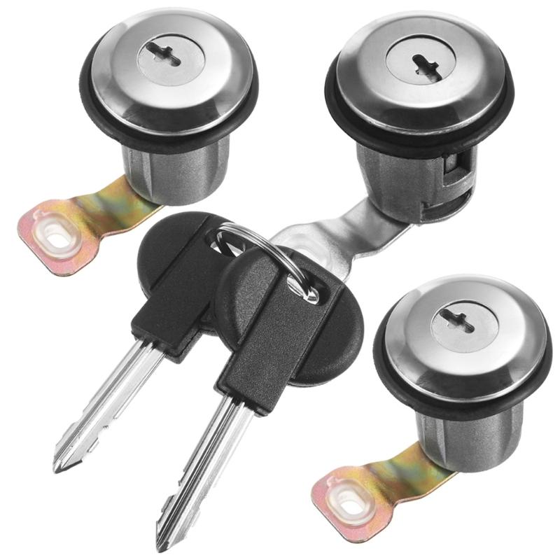 Industrial Grade Car Door Lock Barrels Set with 2 Keys Barrels Lock Door Lock Set Simple Installation for 9170G3 9170.CW