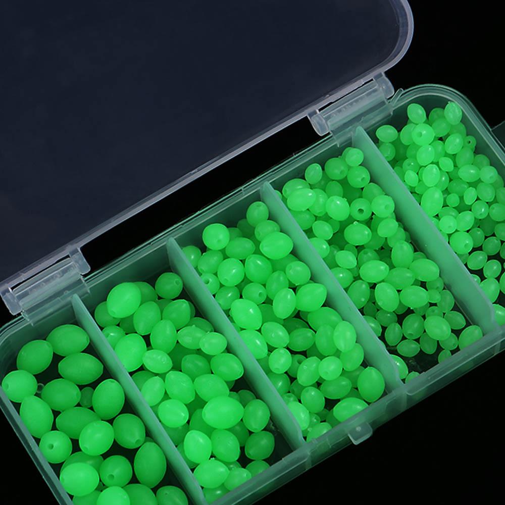 Приманка рыболовные снасти светящиеся рыболовные бусины зеленые бусины рыболовные снасти светящиеся тонувшие бусины