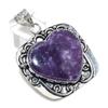 Lepidolite Gemstone Handmade 925 Sterling Silver Jewelry Pendant 2.13" P4K80