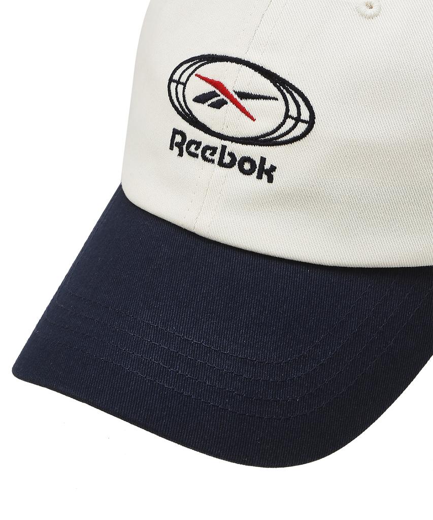 Reebok Кепка с логотипом-кругом - Кремово-белый
