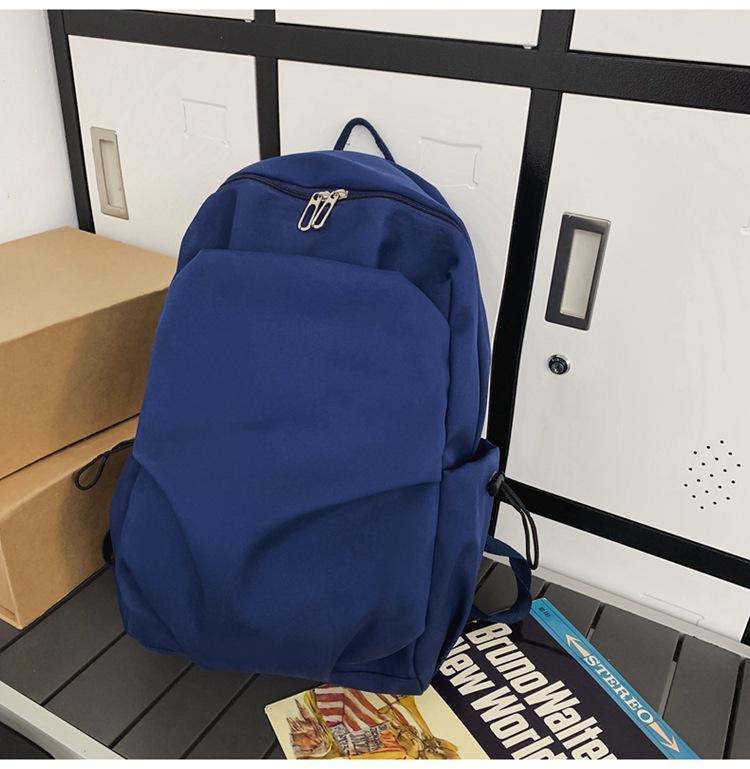 Рюкзак большой емкости, однотонный, женский школьный рюкзак для старшеклассников, школьников