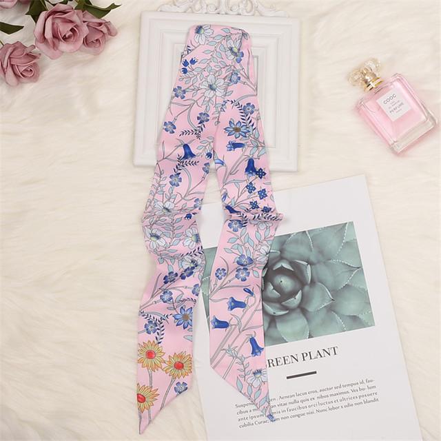 Brand Horse Bag Scarf 2024 New Design Wow Women Luxury 100% Silk Scarf Fashion Headwear Skinny Hair Scarves Neckerchief