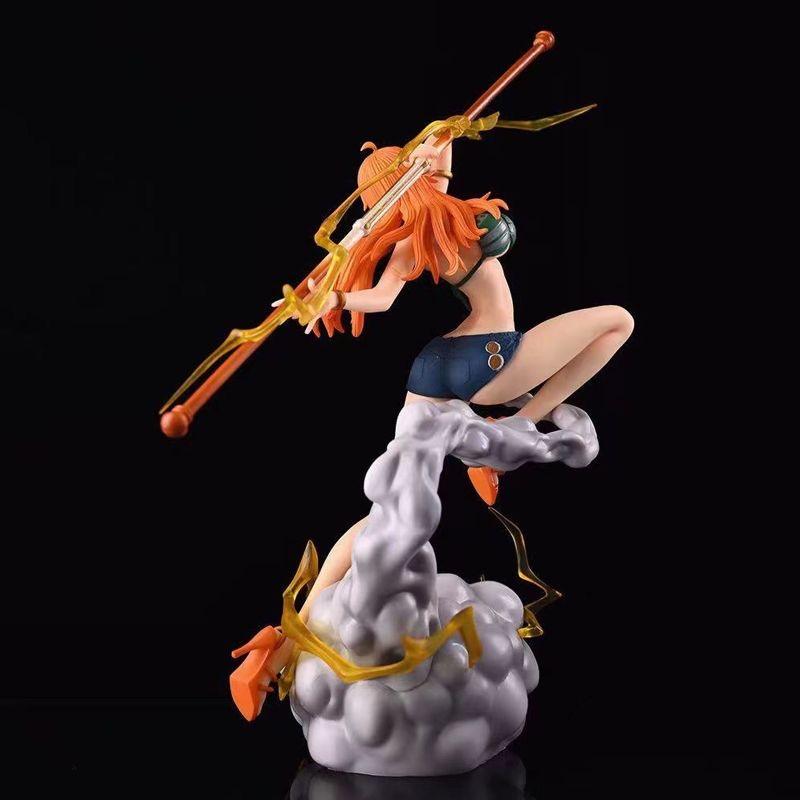 30 см Аниме Фигурка One Piece Нами Девушка Фигурка Действия Хентай ПВХ Статуя Модель Коллекция Комнаты Декорация Игрушки Украшения Подарок