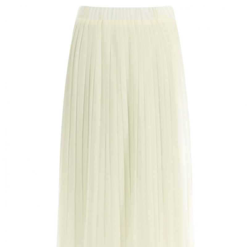 Shop Women Pleated Spring Transition Daily Banding Skirt Blue Pic Wsk 11816