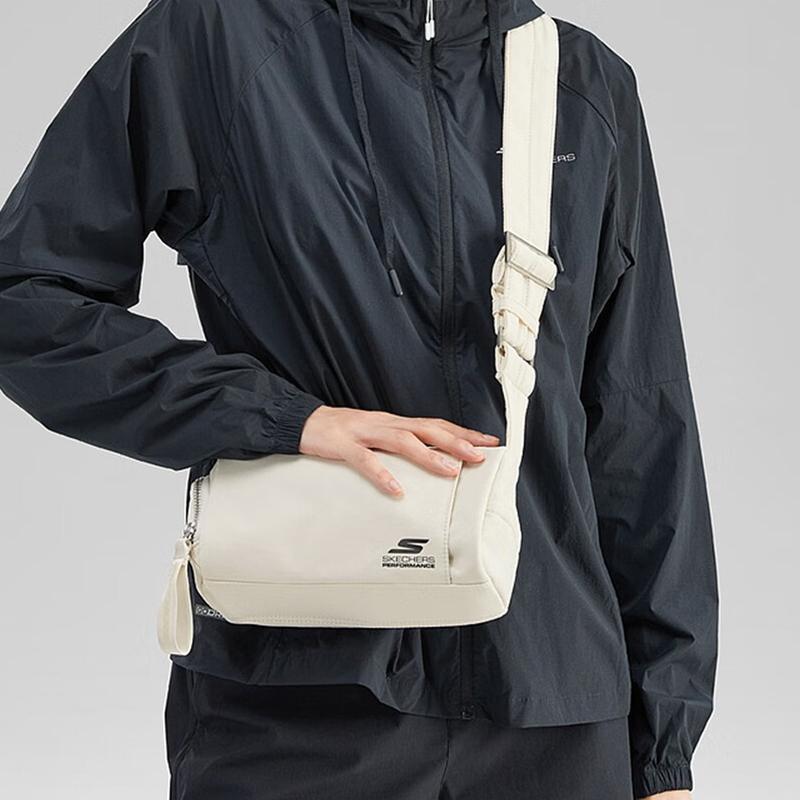 New Skechers Fabric Toast Bag, Crossbody Bag, Shoulder Bag Unisex Moonlight P223U029-004S