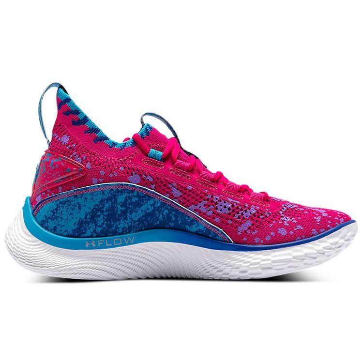 Under Armour Мужские кроссовки Curry Flow 8 Pi Day Розовый Тропик-Розовый Капри 3024694-603