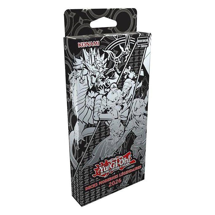 Pack de 3 Decks - YU-GI-OH! - Modernes Légendaires 2026 - 168 cartes - Des 6 ans - 1ere édition française