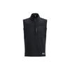 UA Microfleece Maxx Vest Solid Color Zip Stand Collar Men Vest Black 1379918001