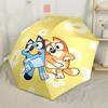 Halloween Friends Parade Portable Automatic Umbrella with 8-Rib Foldable Design Travel Essential Outdoor Accessory Stylish Gift for Women