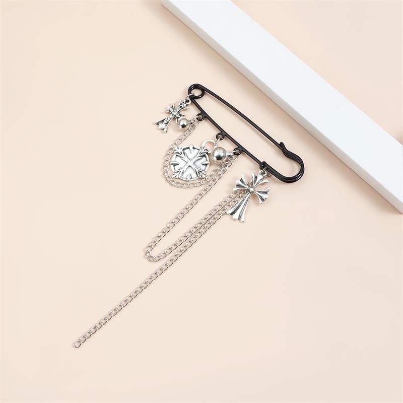 Элегантная брошь-кисточка с жемчужной цепочкой, модная женская одежда, декор, аксессуары, ювелирная булавка, булавки для регулировки талии брюк, подвеска для сумки, подарки