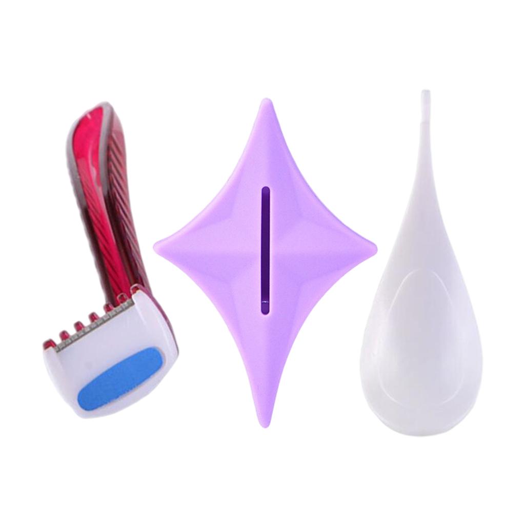 Pubic Hair Stencils Women Bikini Privates Shaving Stencil for Women Intimate Pubic Hair Trimmer