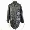 SubUrban Sheep Leather Padded Coat Outer Men L Black Luxury Leather Full Zip Insulated(USED)