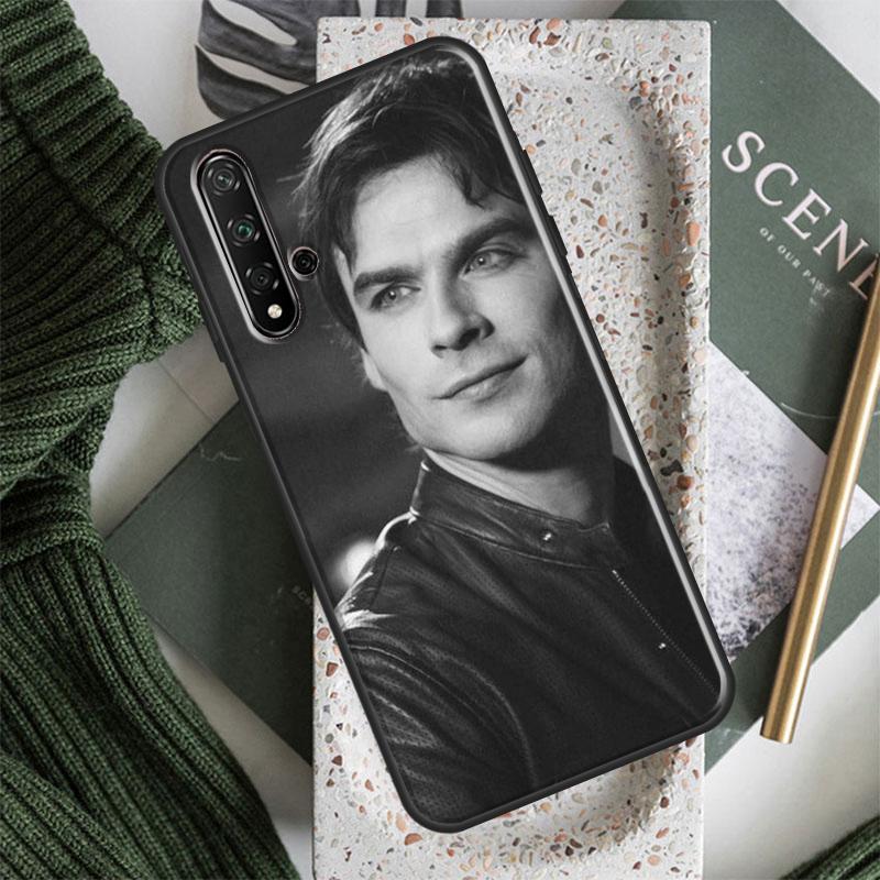 Damon Salvatore For Huawei Nova Y61 Y91 Y70 Y90 Y60 Y72 9 10 SE 12i 12s 11i 5T P60 Pro P20 P30 P40 Lite Case