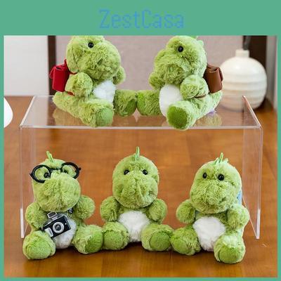 Ароматизированный плюшевый динозавр с мигающим светом камеры и декором в виде рюкзака для подарка