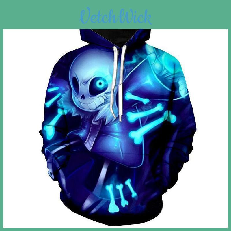 Cartoon Frisk Undertale 3d Print Hoodies Sweatshirt Pullover Jacket Sweatshirt