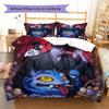 Jinu Pattern Bedding Quilt Set Quilt Cover Pillowcase Home Decoration Birthday Gift (1 * duvet cover + 2 * pillowcase, without core)