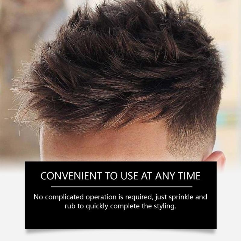 40 г Пудра для распушения волос для мужчин и женщин, пудра для укладки волос без мытья, натуральный стайлинг, пудра для распушения, пудра для контроля жирности волос