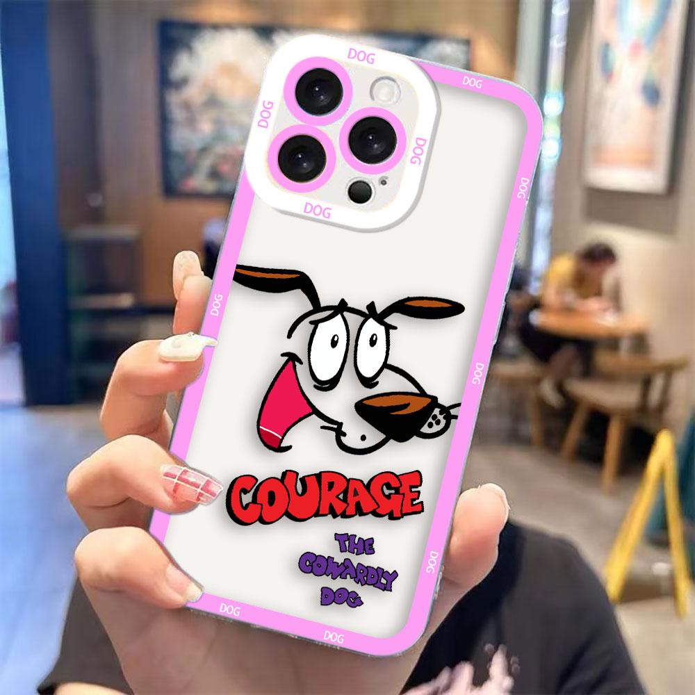 Courage Cowardly Dog Cover Phone Case For Redmi K40 K60 15C 14C 13C 13 12 12C 10 10C 10X 10A 9 9C 9T 9A 8 7 A1 A2 A3 A5 Case