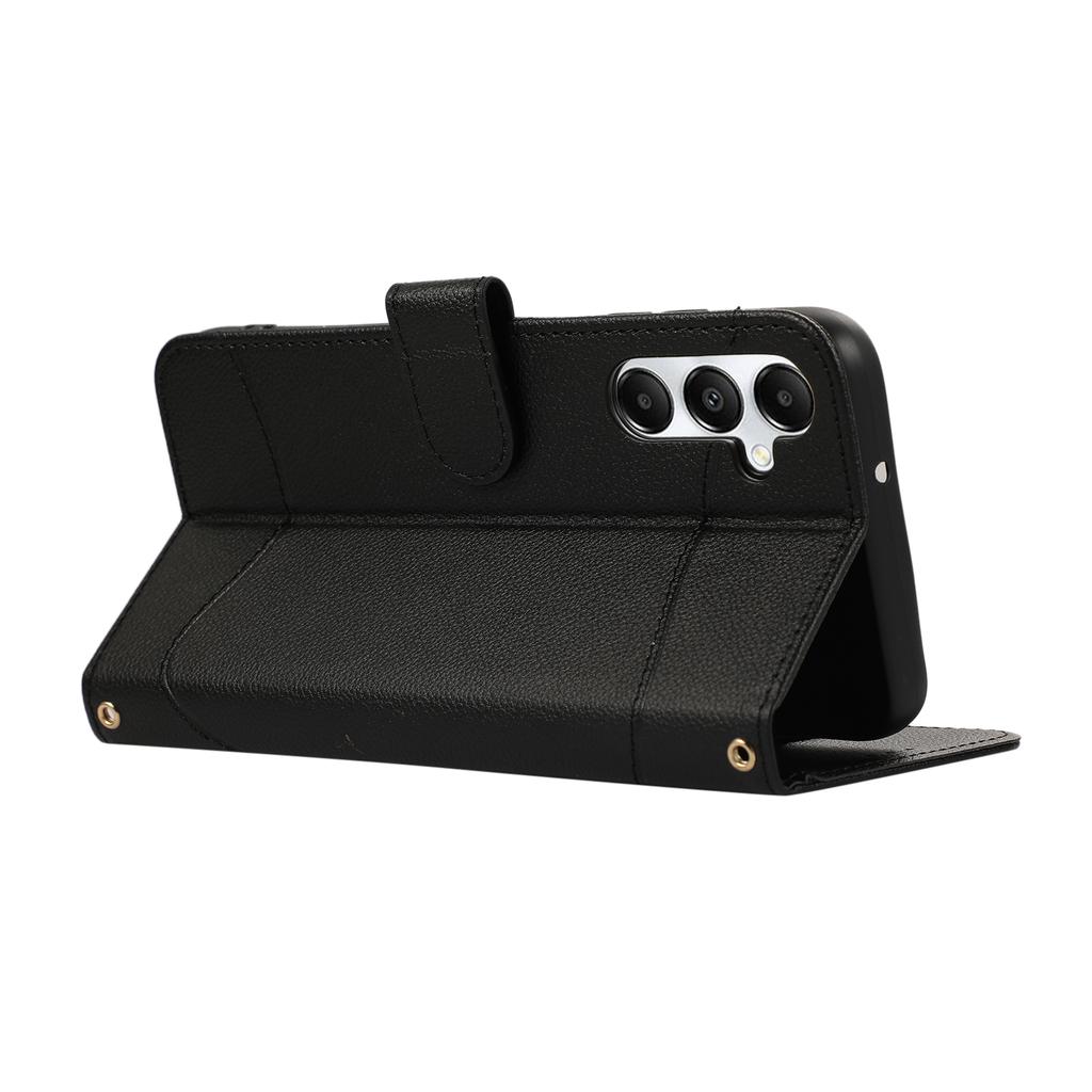 For Samsung Galaxy A15 5G/4G Leather Phone Case with Card Holder,Wallet,Straps Protective Flip Cover