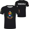 3D Men's Venezuela Printed T-Shirt - Polyester Spandex Crew Neck  Machine Washable Casual Style