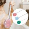 Silicone Bath Back Brush Long Handle Bathroom Back Scrubber Shower Massage Brushes  for Bathing