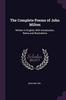 Книга The Complete Poems Of John Milton Written In English With Introduction Notes A by John Milton - Paperback