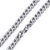 Stainless Steel Men Chain For Necklace Cuban Link Chains Neck Silver Color