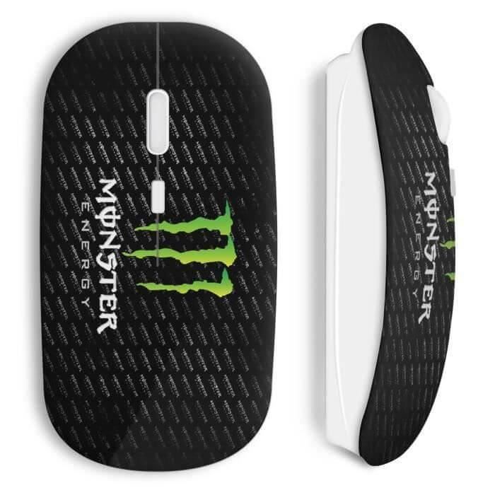 Monster Energy Logo Wireless Mouse