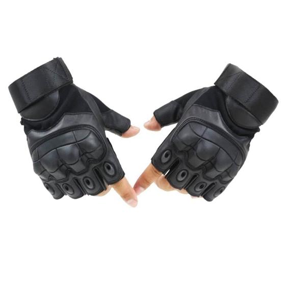 Унисекс Спорт на открытом воздухе Военные полудышащие противоскользящие тактические перчатки для пальцев