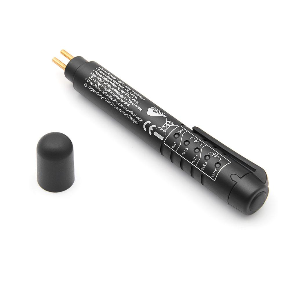 MINI Brake Fluid Tester Pen Automotive Universal Detector DOT3/DOT4/DOT5 Testing 5 LED Brake Fluid Tester Car Diagnostic Tool