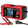Intelligent Pulse Repair Battery Charger 15A 12V Smart Multifunctional Maintenance Lead-Acid Battery Chargers For Car Motorcycle