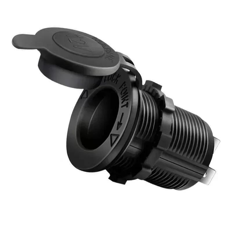 Автомобильное гнездо прикуривателя 12 В 24 В Водонепроницаемая вилка Адаптер розетки питания для морской лодки мотоцикла грузовика дома на колесах квадроцикла с проводом