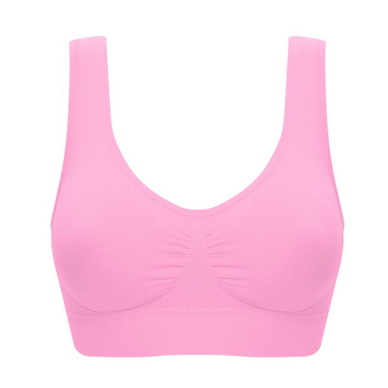 Women Pure Color Plus Size Ultra-thin Large Bra Sports Bra Full Bra Cup Bra
