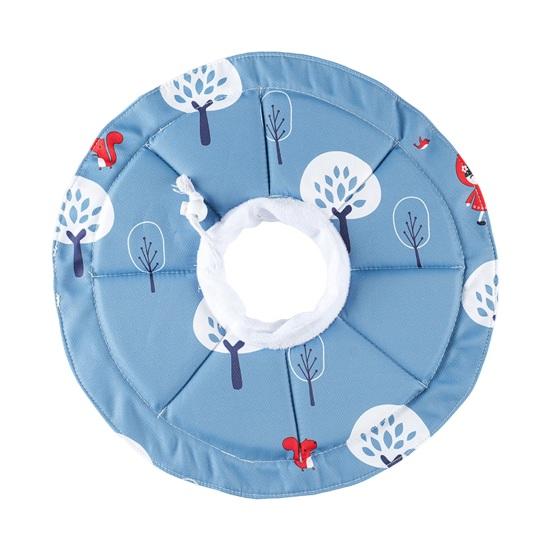 Adjustable Pet Cone Collar Soft Waterproof Recovery Collar for Cats Kittens After Surgery Anti-Bite Elizabethan Neck Cone for Grooming Bathing