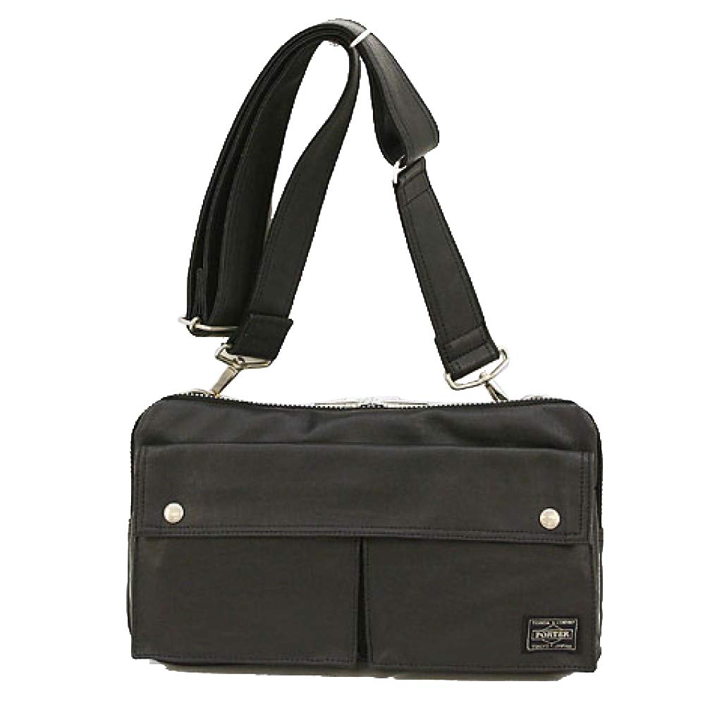 Porter Freestyle Horizontal Shoulder Bag (Black) 707-07144