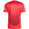 Adidas Мужские футбольные майки с короткими рукавами Manchester United 24/25 Home Fan Edition красные IU1397
